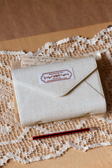 Letters from Afar - Eggshell Gingham