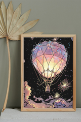 Luminous Scratch: Dreamy Balloons