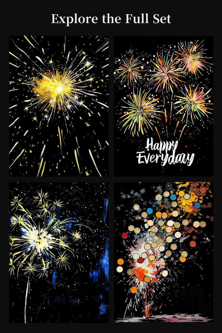 Luminous Scratch: Eternal Fireworks