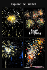 Luminous Scratch: Eternal Fireworks