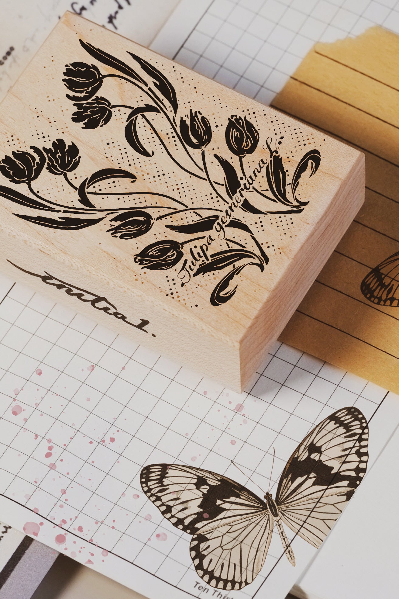 Botanic Stamp: Tulip Set