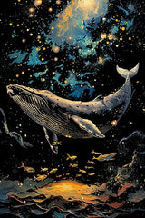 Luminous Scratch: Cosmic Whales