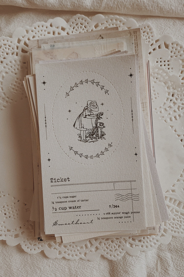 Lace & Botanicals Paper Set