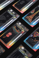 Hidden Colors Scratch Bookmark