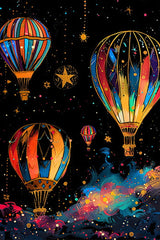 Luminous Scratch: Dreamy Balloons