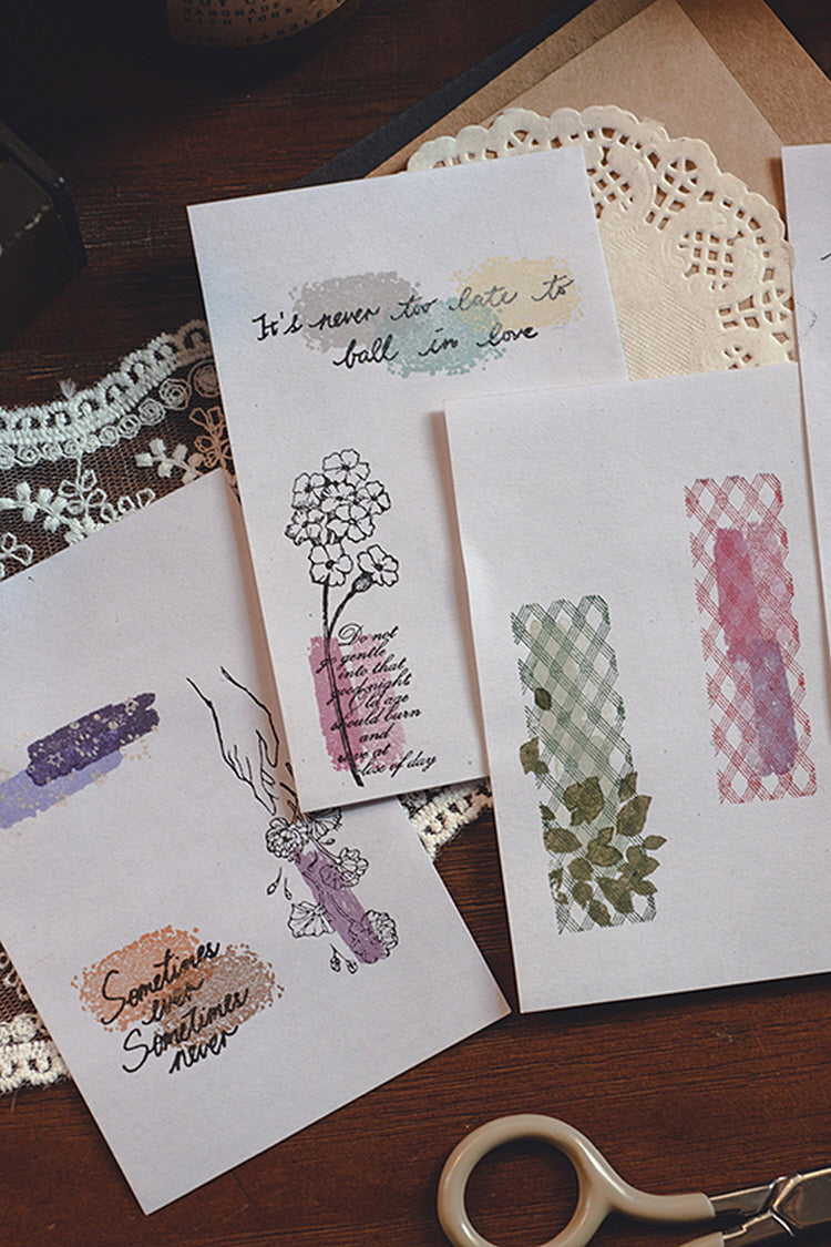 Ink Wash Texture Stamp Set