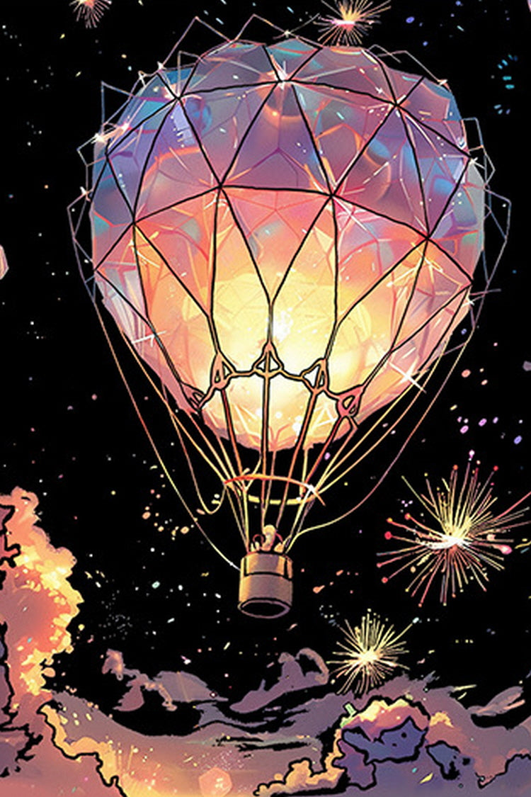 Luminous Scratch: Dreamy Balloons