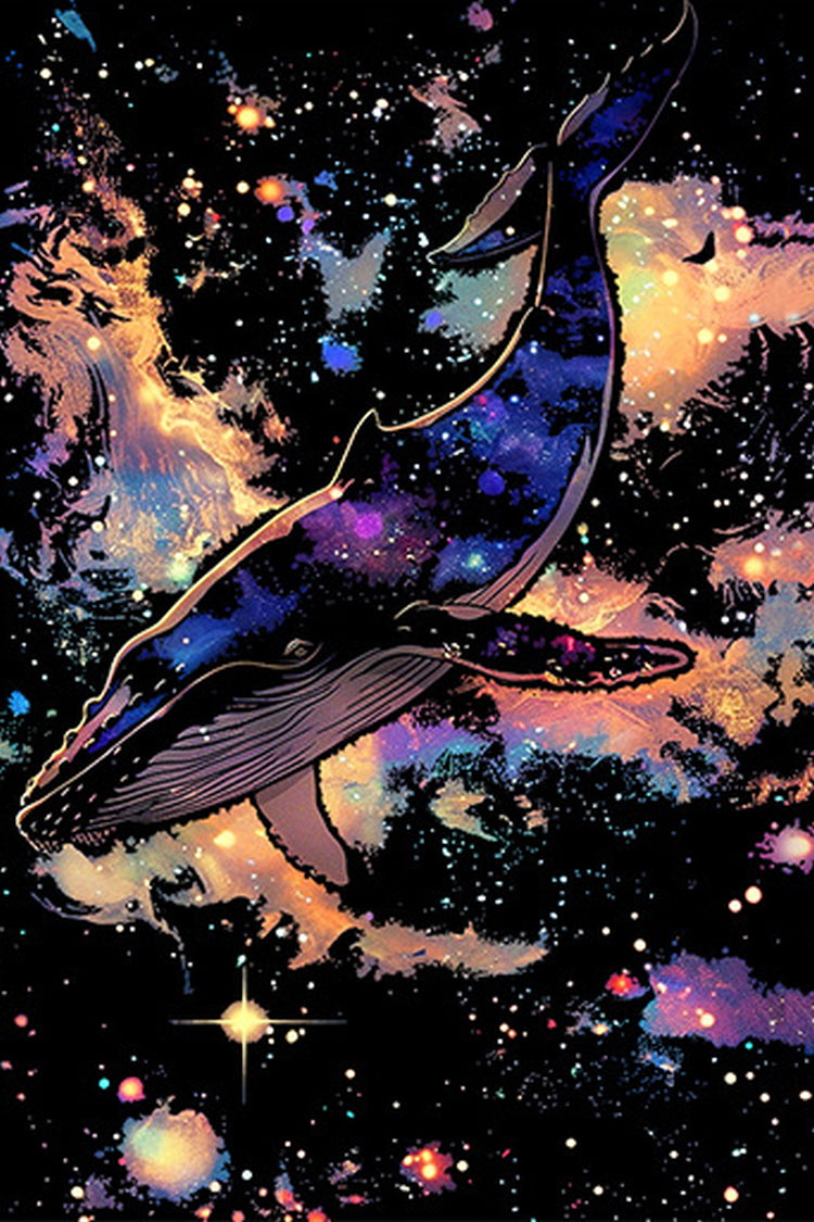Luminous Scratch: Cosmic Whales