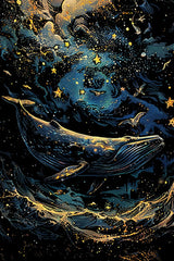 Luminous Scratch: Cosmic Whales
