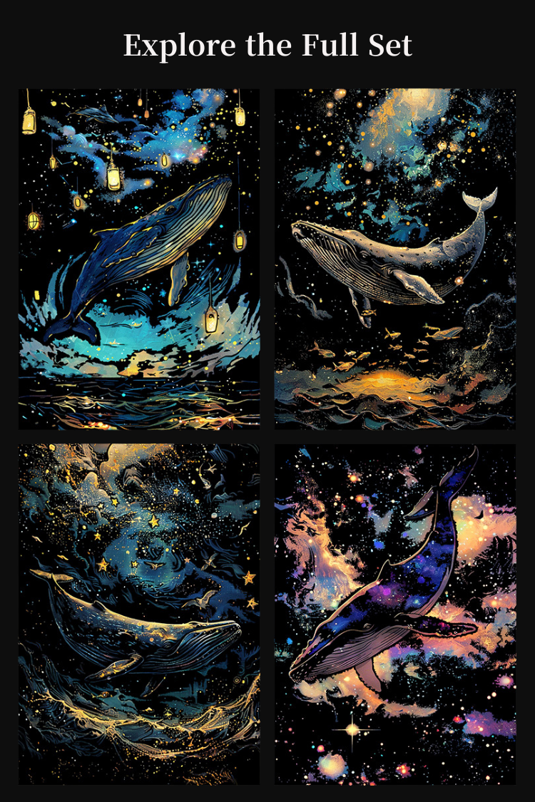 Luminous Scratch: Cosmic Whales