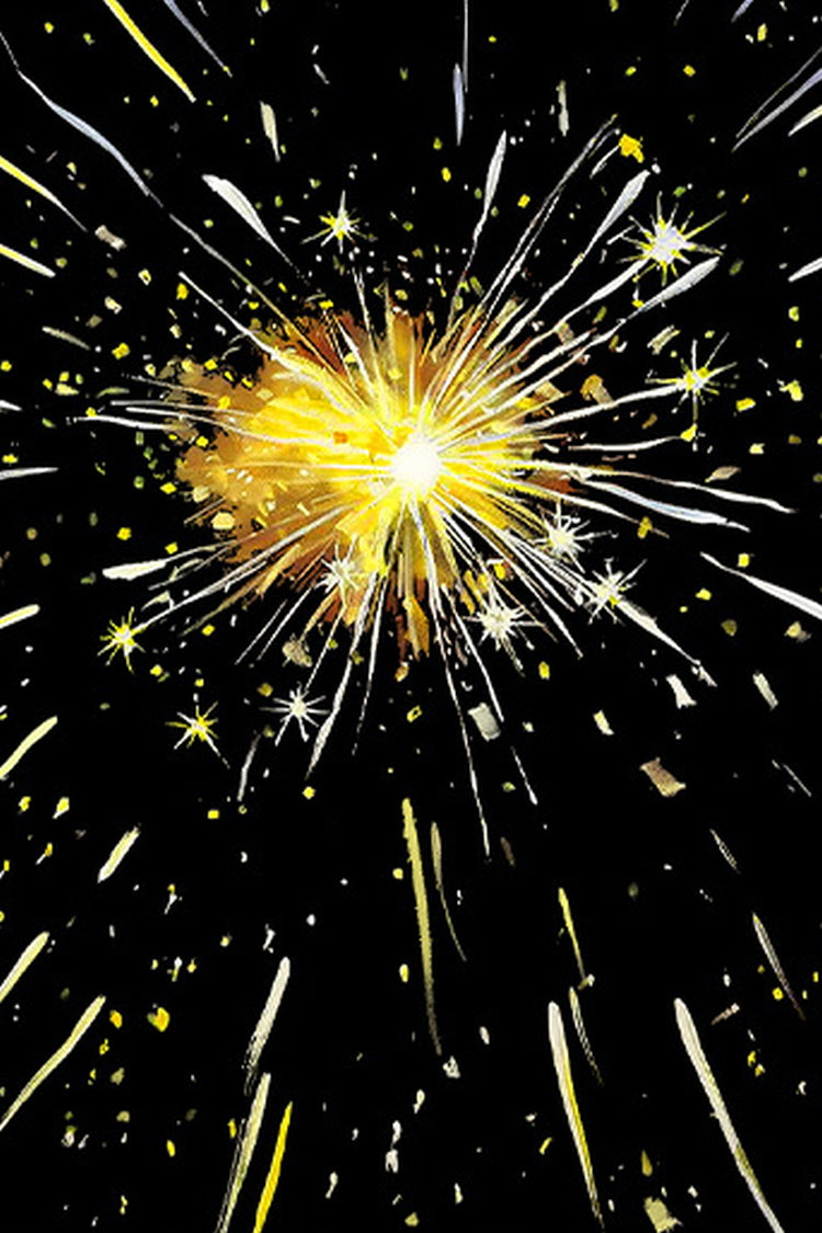 Luminous Scratch: Eternal Fireworks