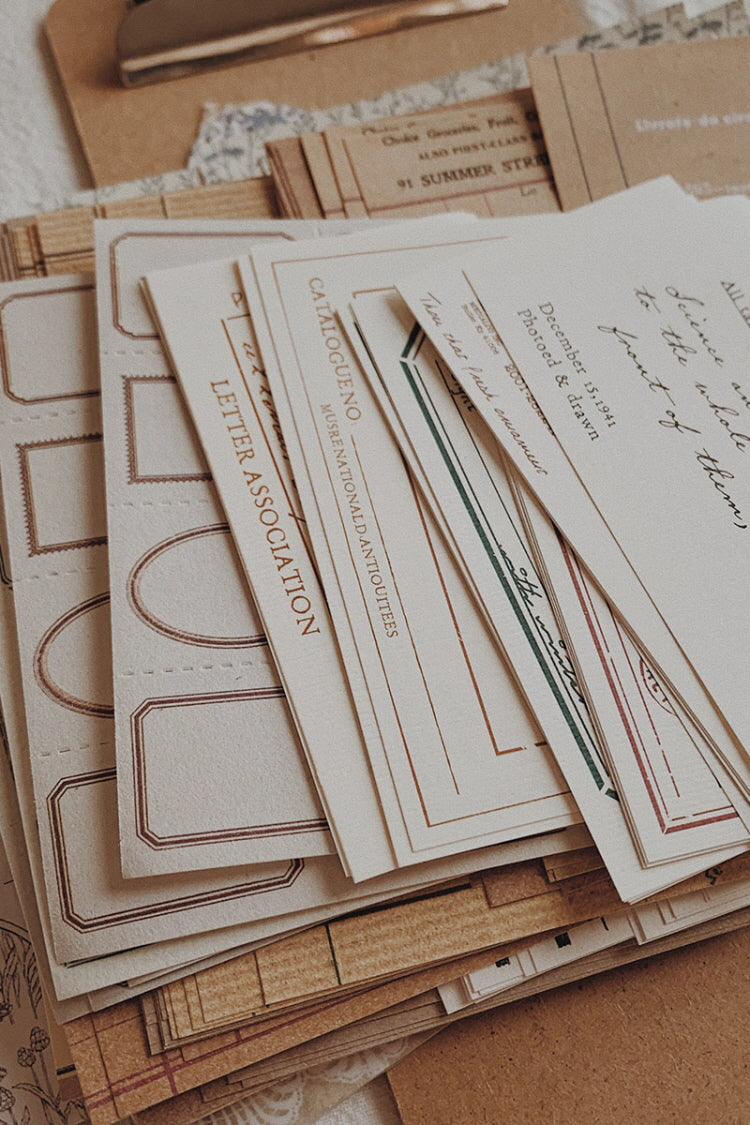 Faded Paper Set