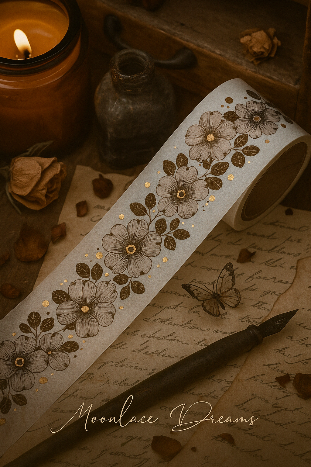 Antique Petal Tape