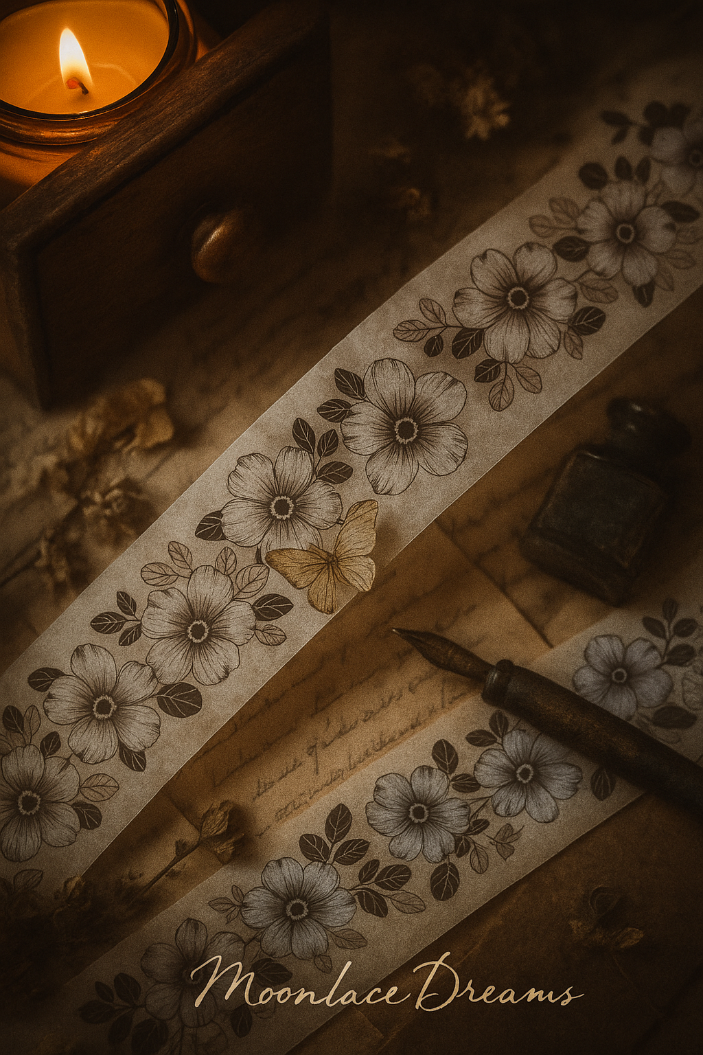 Antique Petal Tape