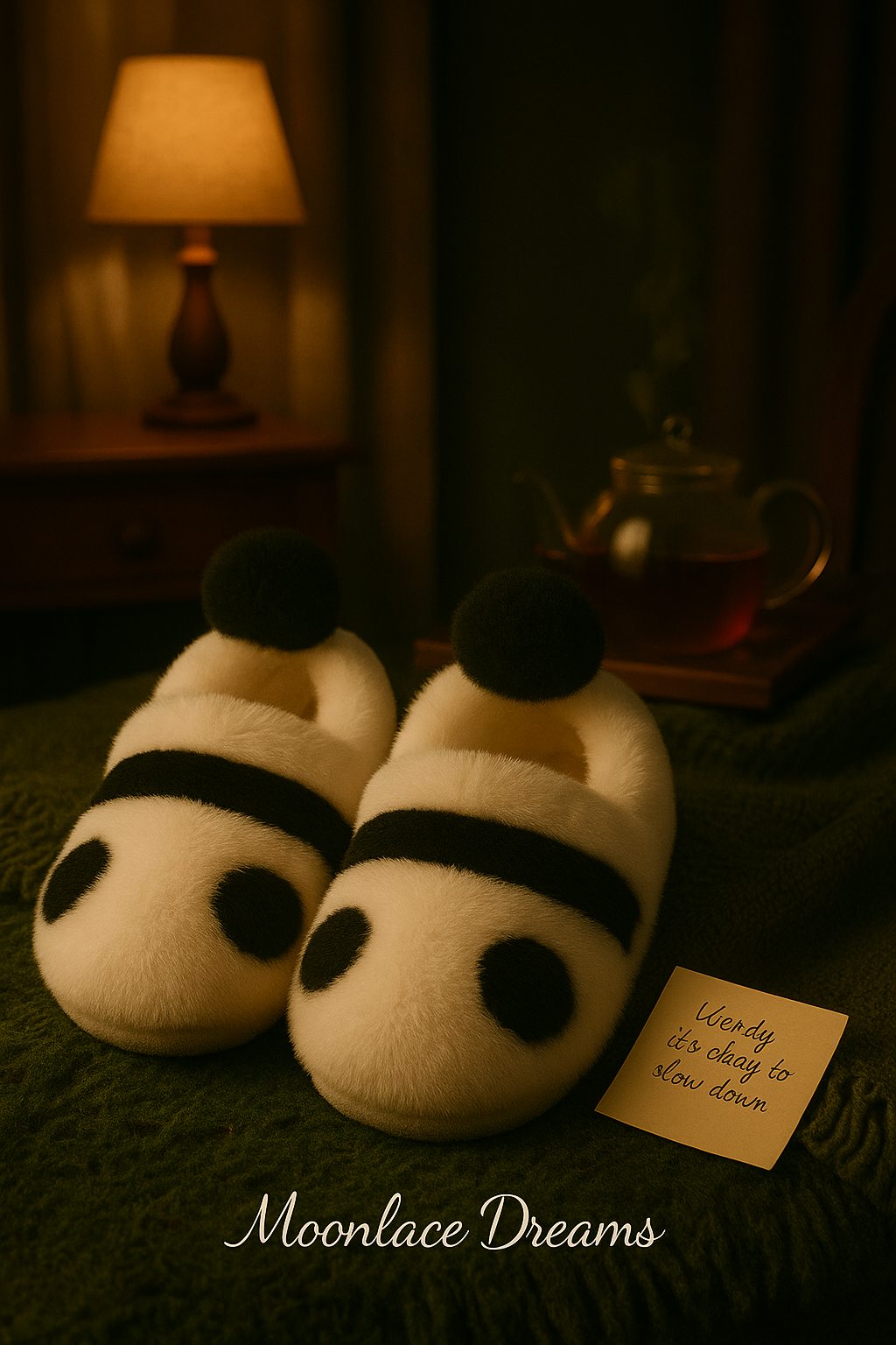 Slowstep Panda Slippers