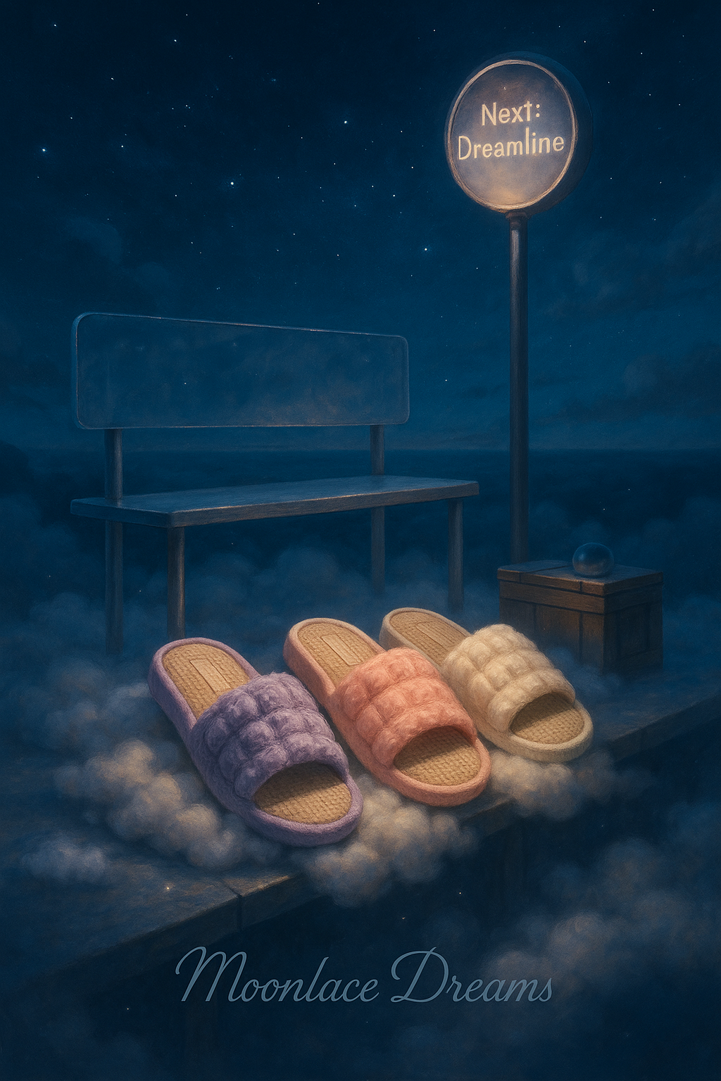 Cloud Pieces Slippers