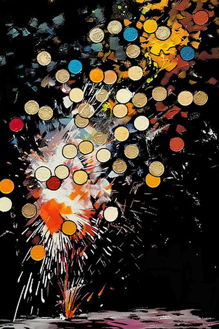 Luminous Scratch: Eternal Fireworks