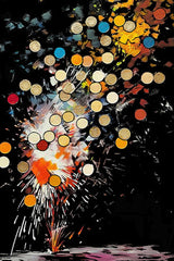 Luminous Scratch: Eternal Fireworks