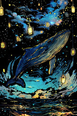 Luminous Scratch: Cosmic Whales