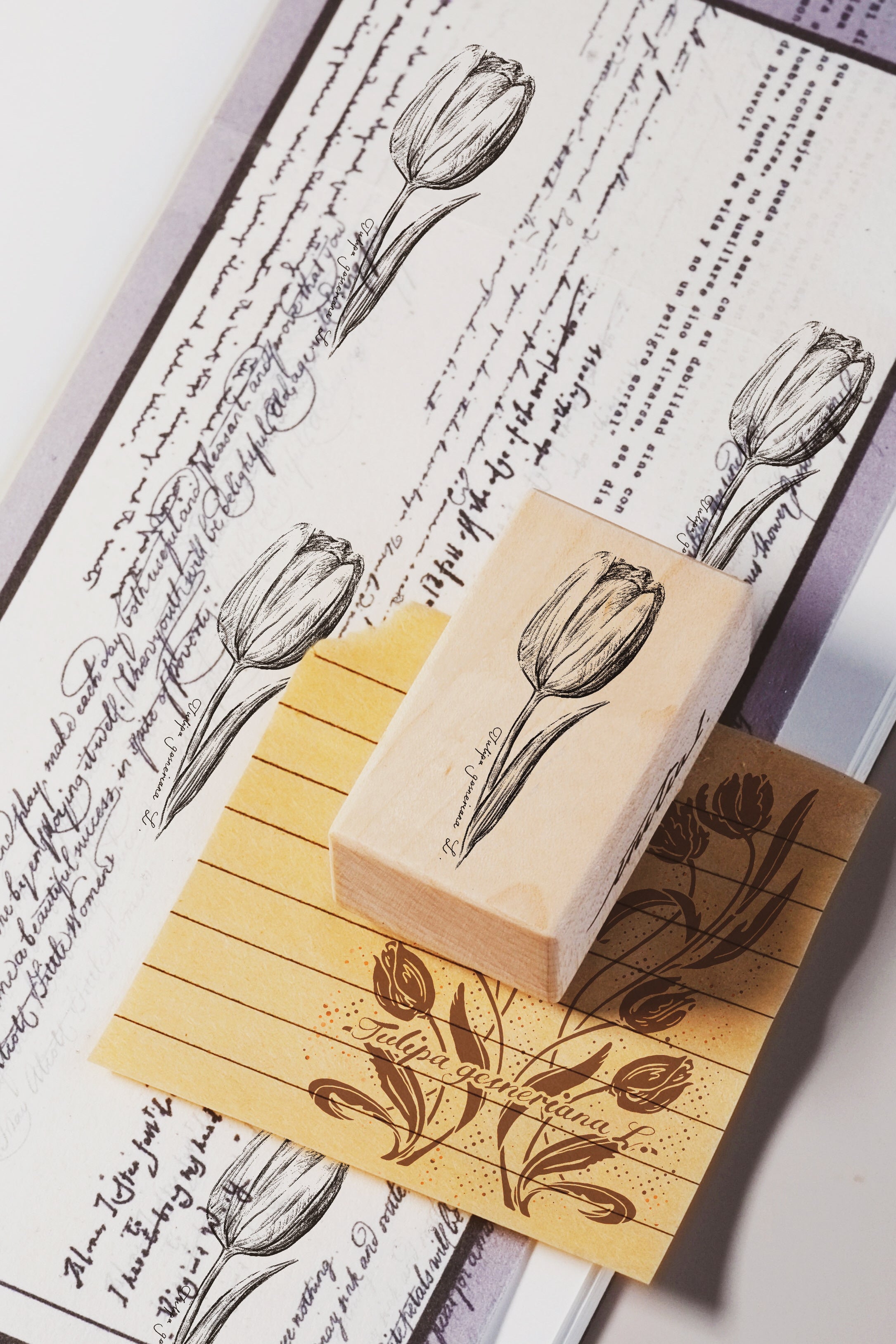 Botanic Stamp: Tulip Set